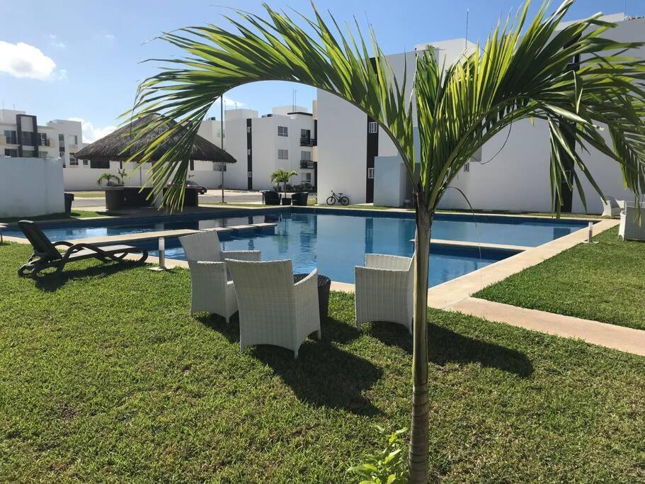 Apartmán Depa De Playa C/Alberca Cerca De La 5A Avenida Playa del Carmen Exteriér fotografie