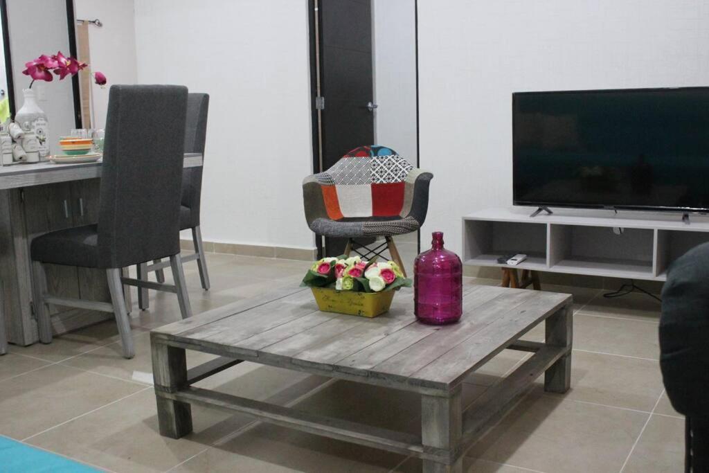 Apartmán Depa De Playa C/Alberca Cerca De La 5A Avenida Playa del Carmen Exteriér fotografie